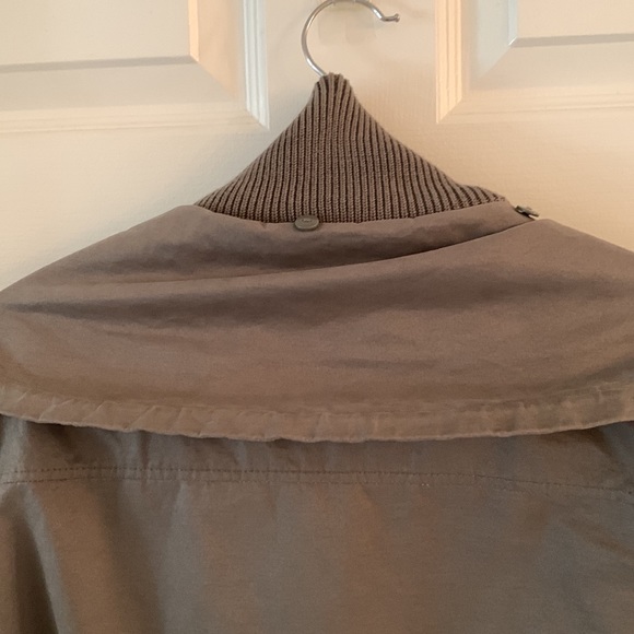 Derek Lam 10 Crosby size XL sage green zip front jacket - Picture 11 of 14